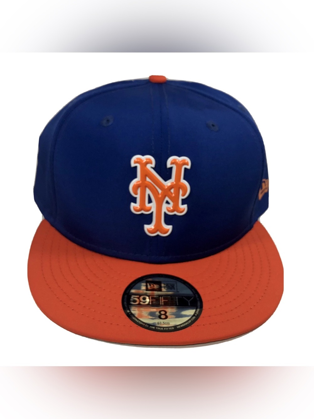 New Era New York Mets 59Fifty Fitted Cap Size 8 On Field Hat Players Weekend NWT